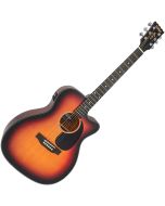 Vintage Stage Series Folk Cutaway Electro Guitar - Sunburst