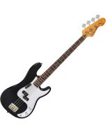 Vintage V4 Bass Guitar - Rocker Black