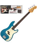 Vintage V40 Coaster Bass Guitar Pack - Candy Apple Blue