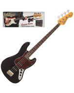 Vintage V49 Coaster Bass Guitar Pack - Gloss Black