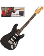 Vintage V60 Coaster Electric Guitar Pack - Gloss Black