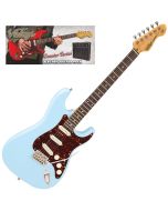 Vintage V60 Coaster Electric Guitar Pack - Laguna Blue