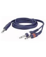 DAP FL343 Stereo Jack - 2 Mono Jack kabel 3m