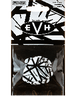 Dunlop Max-Grip EVH black-white 0.60mm plectrum 6 stuks