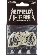 Dunlop Ultex Hetfield White Fang 1.14mm plectrum 6 stuks