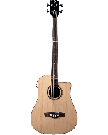 EKO NXT B100CWE Dreadnought Cutaway Elektrisch akoestische basgitaar naturel