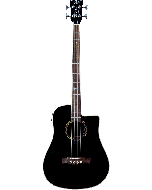 EKO NXT B100CWE Dreadnought Cutaway Elektrisch akoestische basgitaar zwart