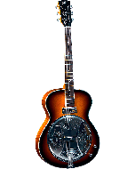 EKO ONE Resonator elektro-akoestisch sunburst