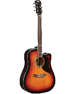 EKO Ranger6 CW-EQ-BWN Dreadnought Cutaway Elektrisch Brown Sunburst