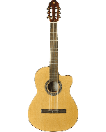 EKO VIBRA150CW Cutaway Elektrisch Klassieke gitaar naturel