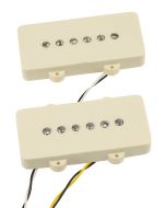 Fender CuNiFe Cobalt Jazzmaster pickup set chrome