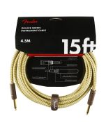 Fender Deluxe Series instrument kabel 4.5m tweed