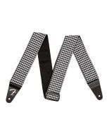 Fender gitaarband houndstooth wit