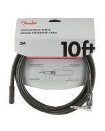 Fender Professional Series instrument kabel haaks 3m zwart