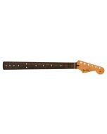 Fender satin roasted maple Stratocaster Hals 22 jumbo frets rosewood flat oval shape