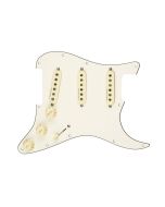 Fender Stratocaster Pre-Wired Hot Noiseless slagplaat parchment