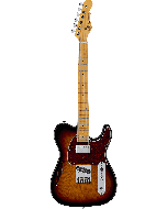 G&L Tribute ASAT Classic Bluesboy semi-hollow elektrische gitaar 3-tone Sunburst