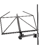 K&M 11505 Bladmuziekhouder bevestiging aan microfoonstand