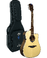 LAG Hyvibe 20 THV20DCE Dreadnought Cutaway Electro-akoestische gitaar