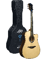 LAG Hyvibe 30 THV30DCE Dreadnought Cutaway Electro-akoestische gitaar