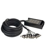 Stagesnake multikabel 12/4XLR 30 meter (verhuur)