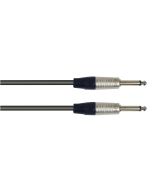 Speaker kabel 6.35mm mono jack 2 x 1.5mm