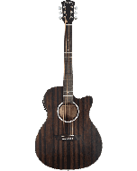 Washburn Deep Forest Ebony ACE Auditorium Cutaway elektro-akoestische gitaar