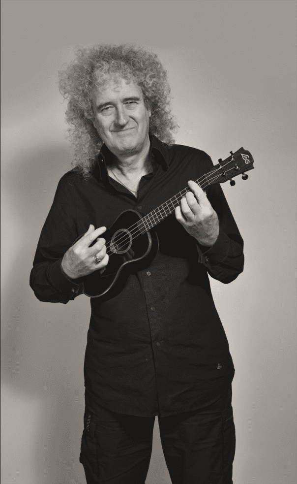 Brian May - Queen op Lag ukulele